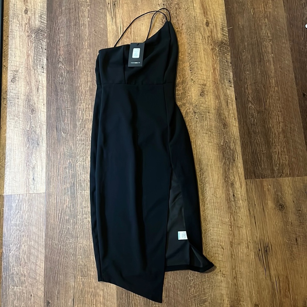 Fashion Nova Black Dress Size S NWT